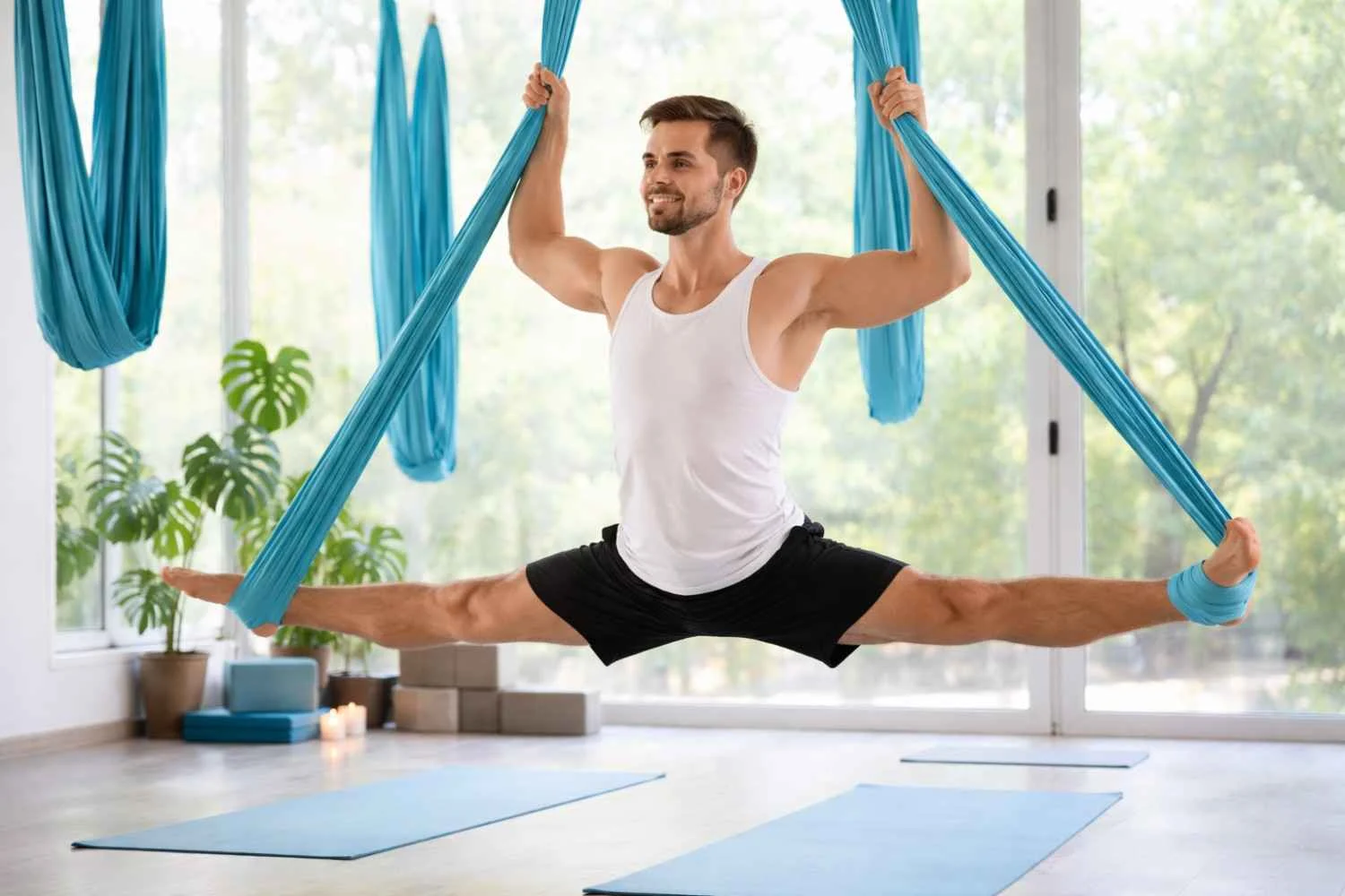 Best Aerial Yoga Poses for Beginners & Intermediate (Complete Guide)